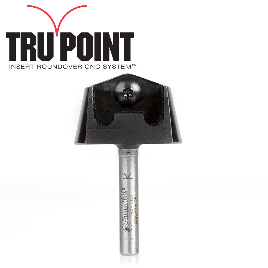 Amana AMA-RC-1050 Tru Point Roundover Insert CNC System Tool Body