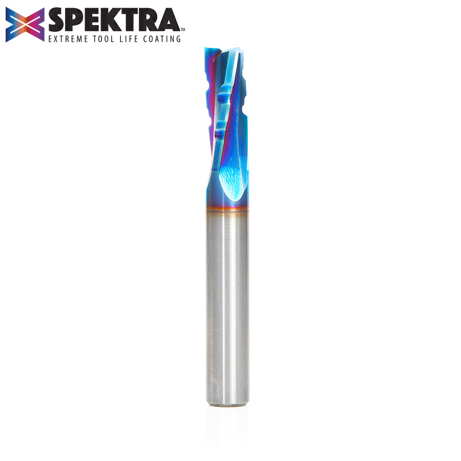 Amana AMA-46151-K Spektra CNC 3/8in Dia Solid Carbide Slow Helix Up-Cut Router Bit