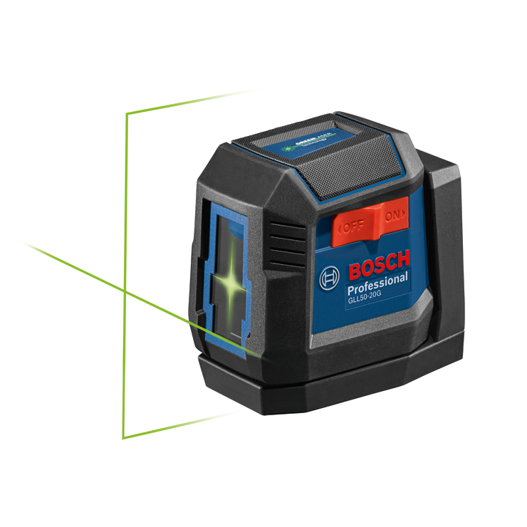Bosch BOS-GLL50-20GL Green Beam Self Leveling Cross Line Laser