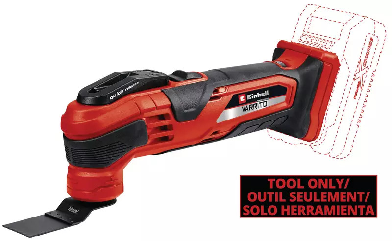 Einhell EIN-4465165 Varrito Cordless Oscillating Multi-Tool Bare Tool