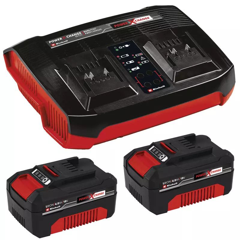 Einhell EIN-4512133 Power X-Change Battery & Charger Starter Dualport Kit