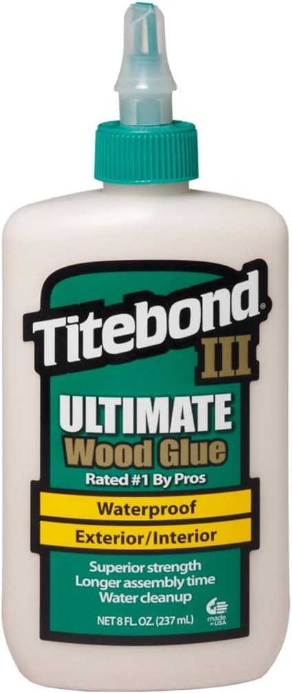 Titebond TTB-1413 III Ultimate Wood Glue 8oz