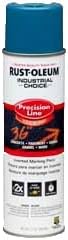 Rust-Oleum RUS-203022V Precision Line Solvent Based Inverted Marking Paint Apwa Caution Blue