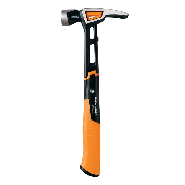 Fiskars FISK-750220-5003 13-1/2in Pro IsoCore 20oz General Use Hammer