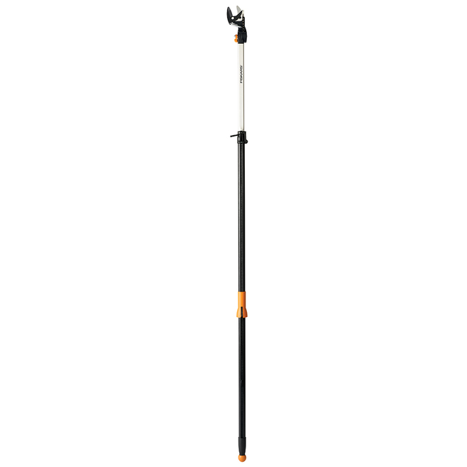 Fiskars FISK-1065428 12ft Aluminum Tree Pruner With Swivel Head & 15in Bypass Blade