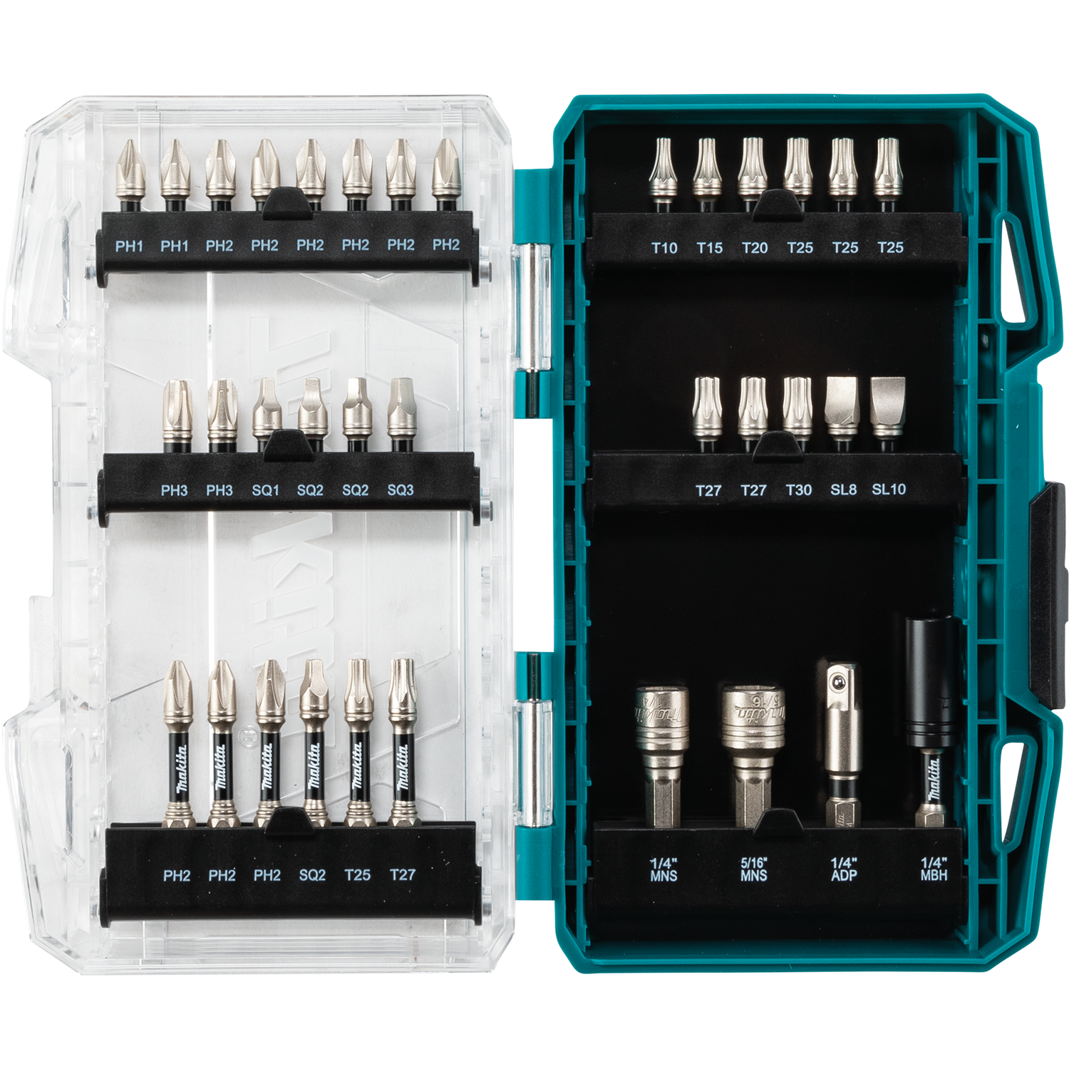 Makita MAK-E-01666 Impact XPS Bit Set 35-Pieces
