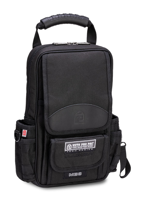 Veto Pro Pac VPP-10738 MB3 Blackout Large Compact Sling-Style Meter Bag