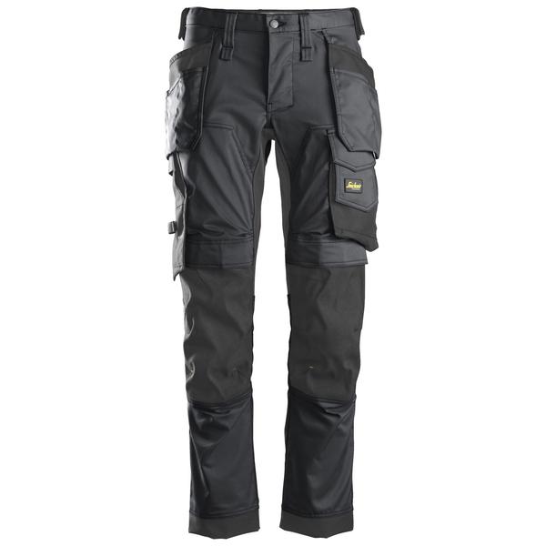 Snickers Workwear SNI-6241580XX 6241 Stretch Trousers Holster Pockets - Grey