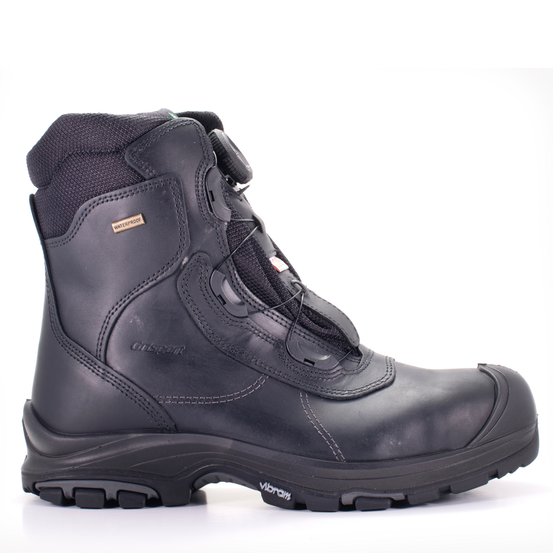 Grisport SNI-74693CD5XXXX Boa Constructor 8in Safety Boot - Black