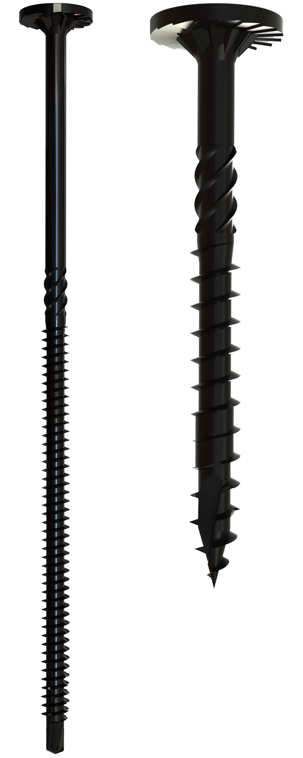 U2 U2-W1210-XX 12 Black Flat Head Screw 40 Pack