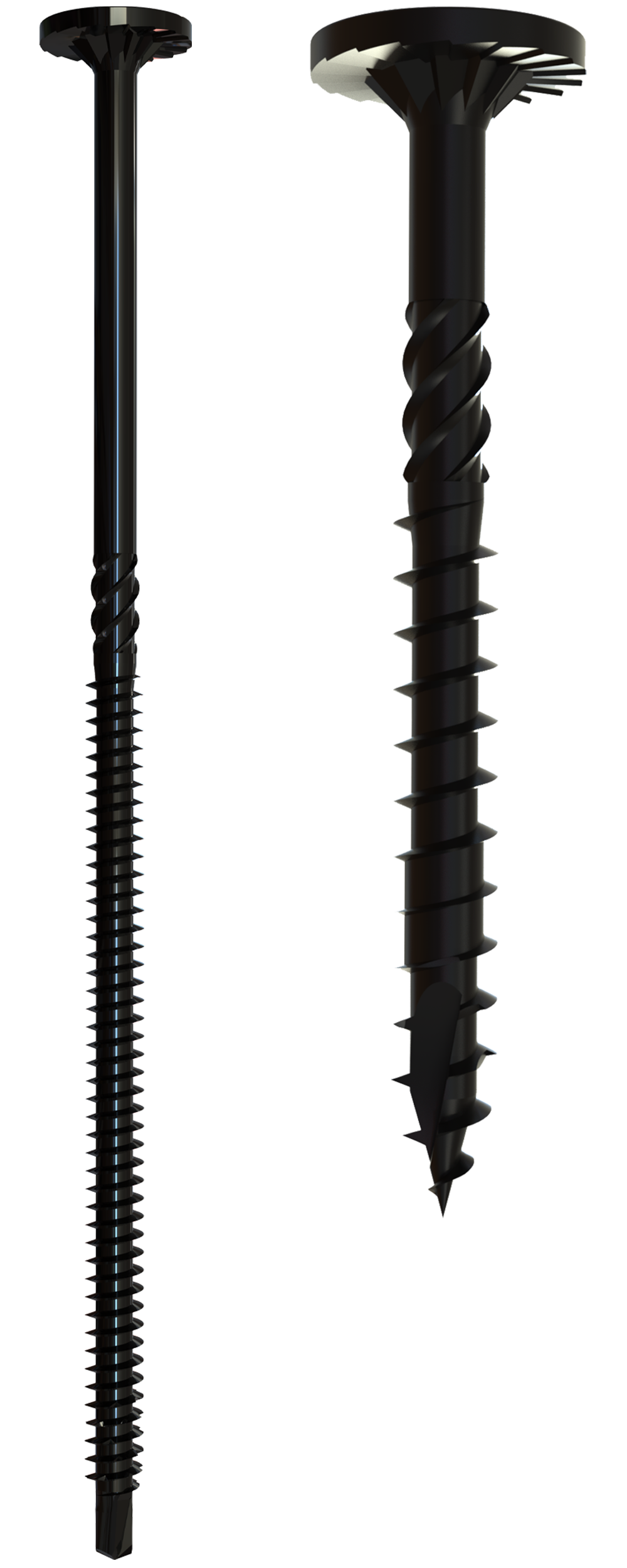 U2 U2-W2710-XX 25/64 Black Flat Head Screw 20 Pack
