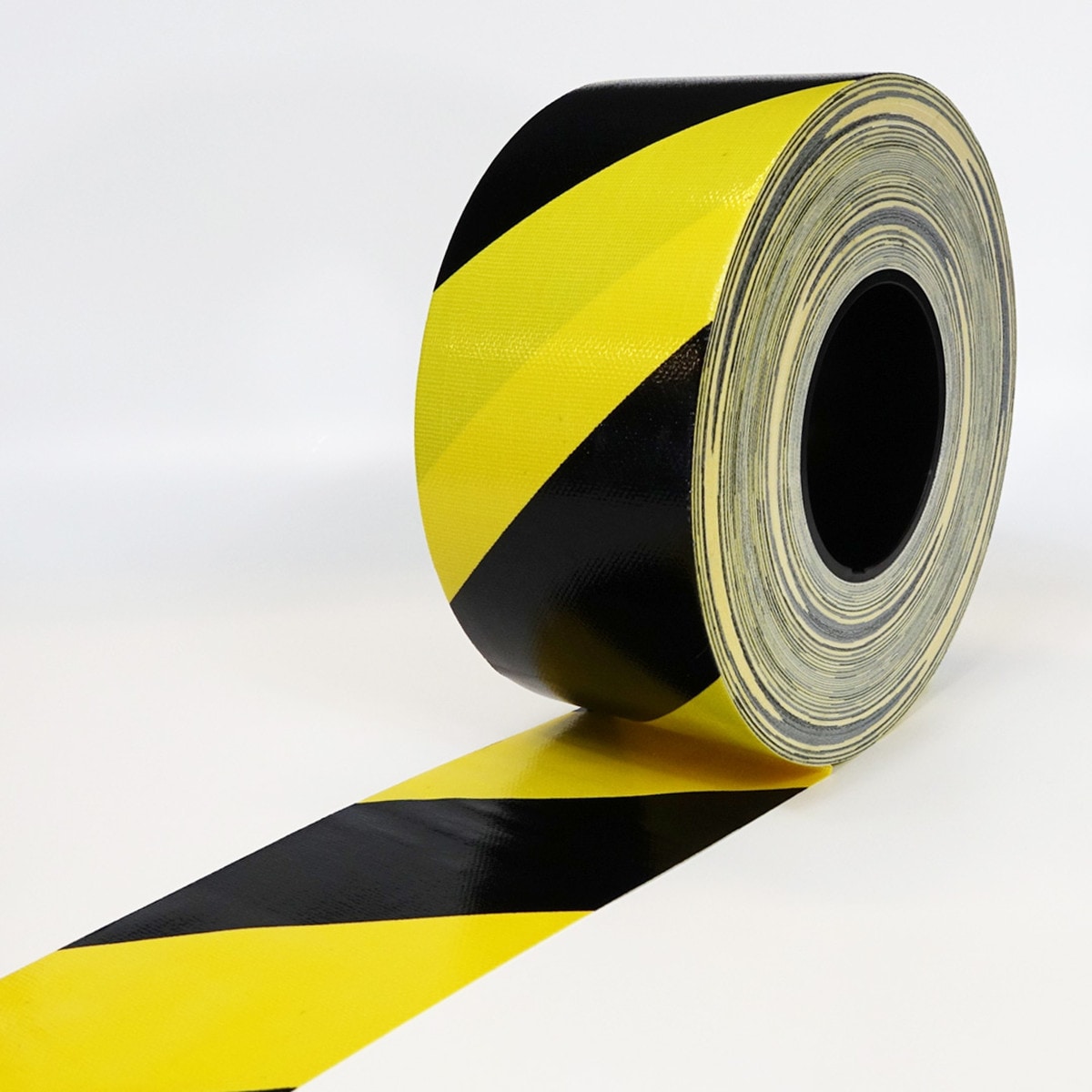 Bron Tapes BRO-BT-6110GG 2.83in x 60yd Hazard Stripe AV Cord Tape for GaffGun, Black/Yellow