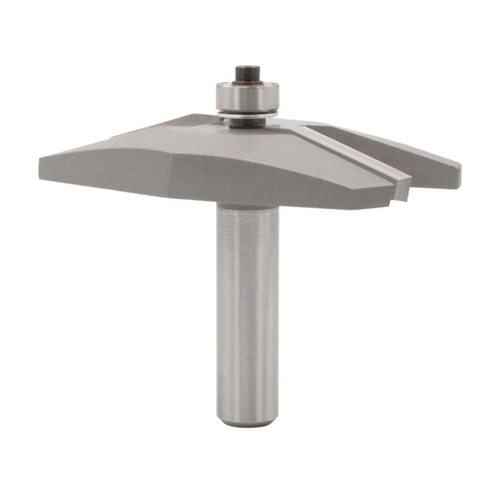 Dimar DIM-126R8-85 3 3/8in Diameter, Carbide Tipped, Provincial Raised Panel Bit, 2 Flutes, 1/2in Shank, 2 3/8in Length
