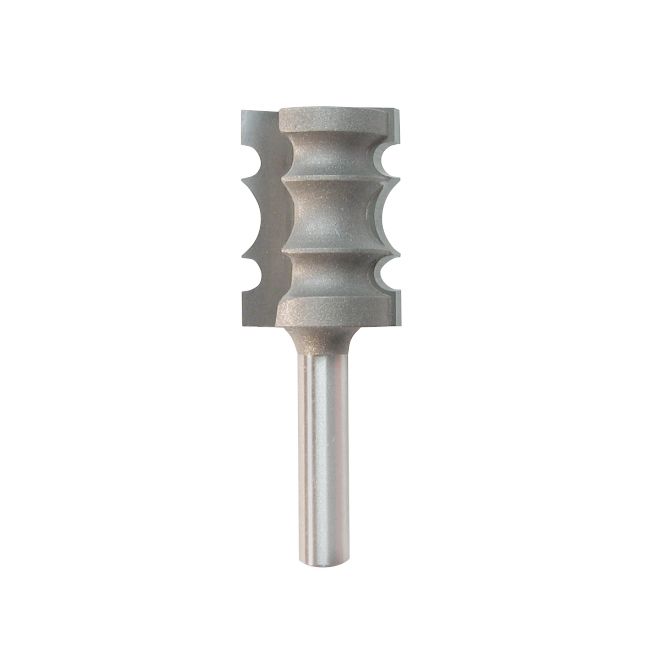 Dimar DIM-161R4-19 3/4in Diameter, Carbide Tipped, Reed Edge Mould Bit, 1/4in Shank, 2 1/8in Length