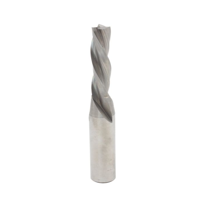 Dimar DIM-SCT810DCP 3/8in Diameter, Solid Carbide, Spiral Router Bit, Downcut, 3 Flutes, 1/2in Shank, 3in Length