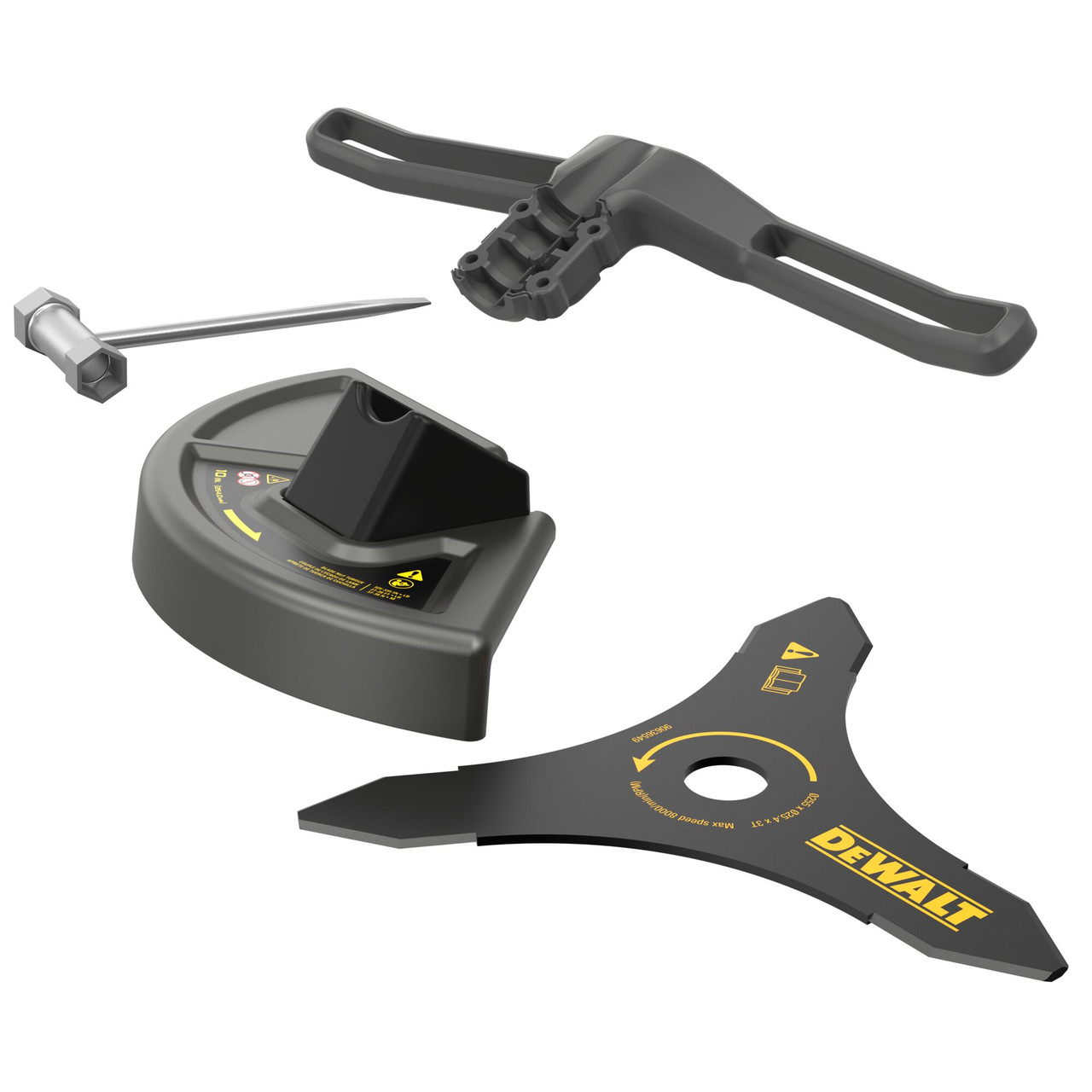 DEWALT DEW-DWZST981 60V String Trimmer To Brush Cutter Conversion Kit