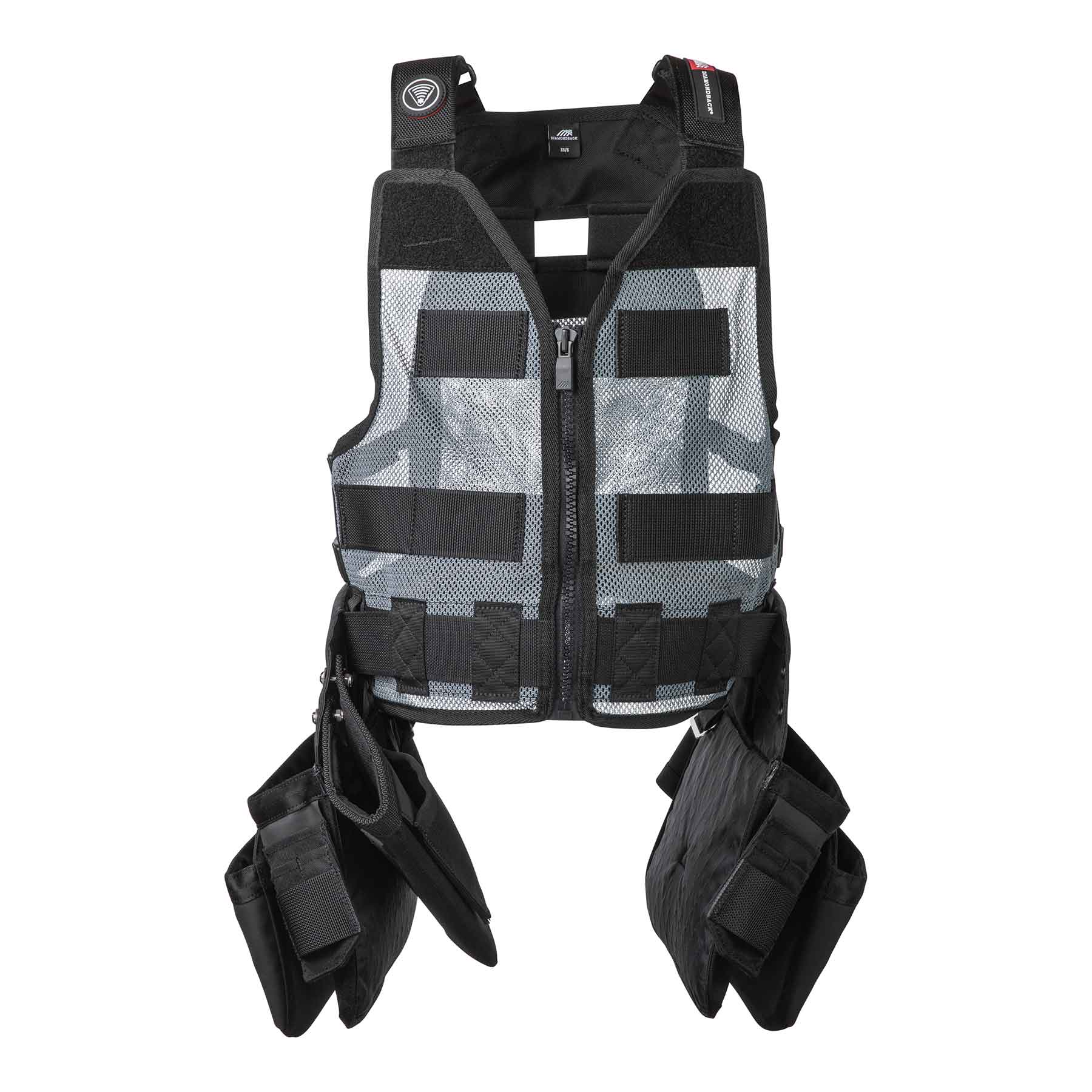Diamondback DBT-DB5-73-BK-GY-RH-XX Raider '25 Vest System Grey Right Hand Dominant