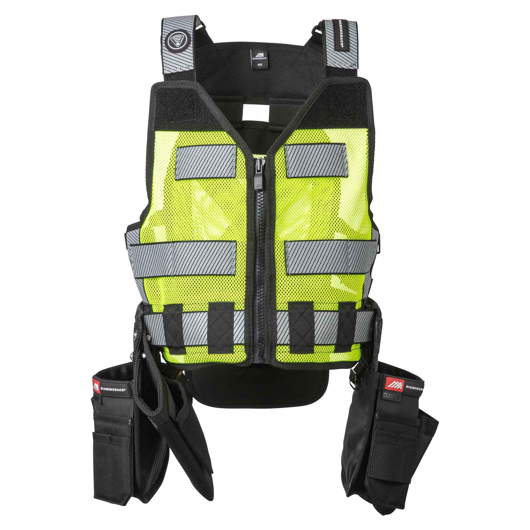 Diamondback DBT-DB5-78-BK-YW-LH-XX Maestro '25 Vest System Hi Viz Yellow Left Hand Dominant