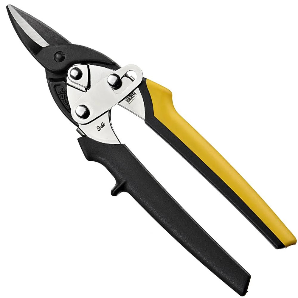 Bessey BES-D15S-BE Compact Aviation Snip Straight Cutting