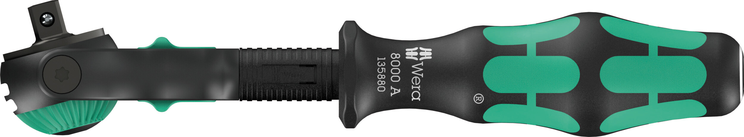 Wera Tools Wera-05135880001 8000 A Black Edition Zyklop Speed Ratchet With 1/4in Drive