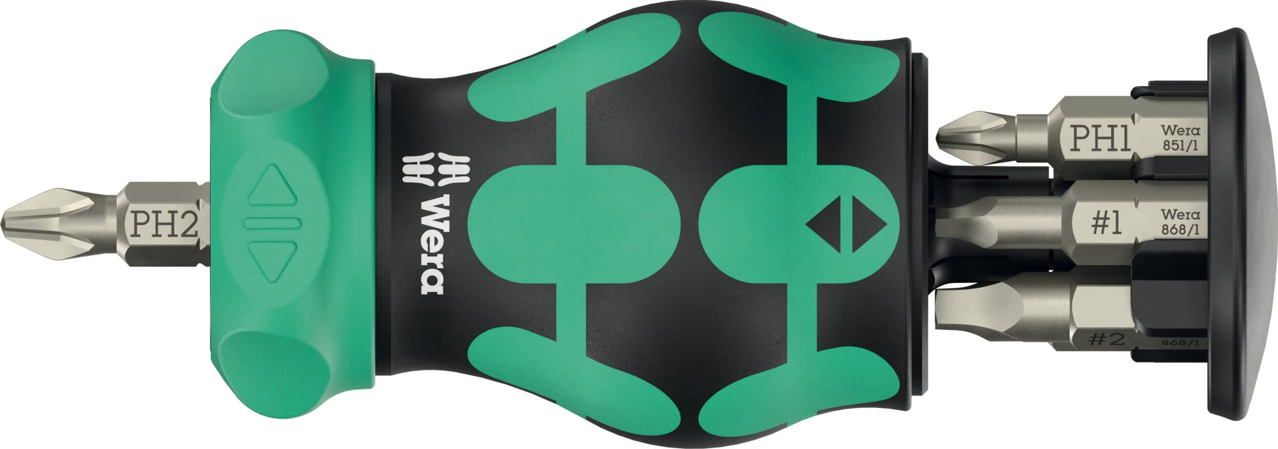 Wera Tools Wera-05008893001 Kraftform Kompakt Stubby Magazine RA 4, 6-Pieces
