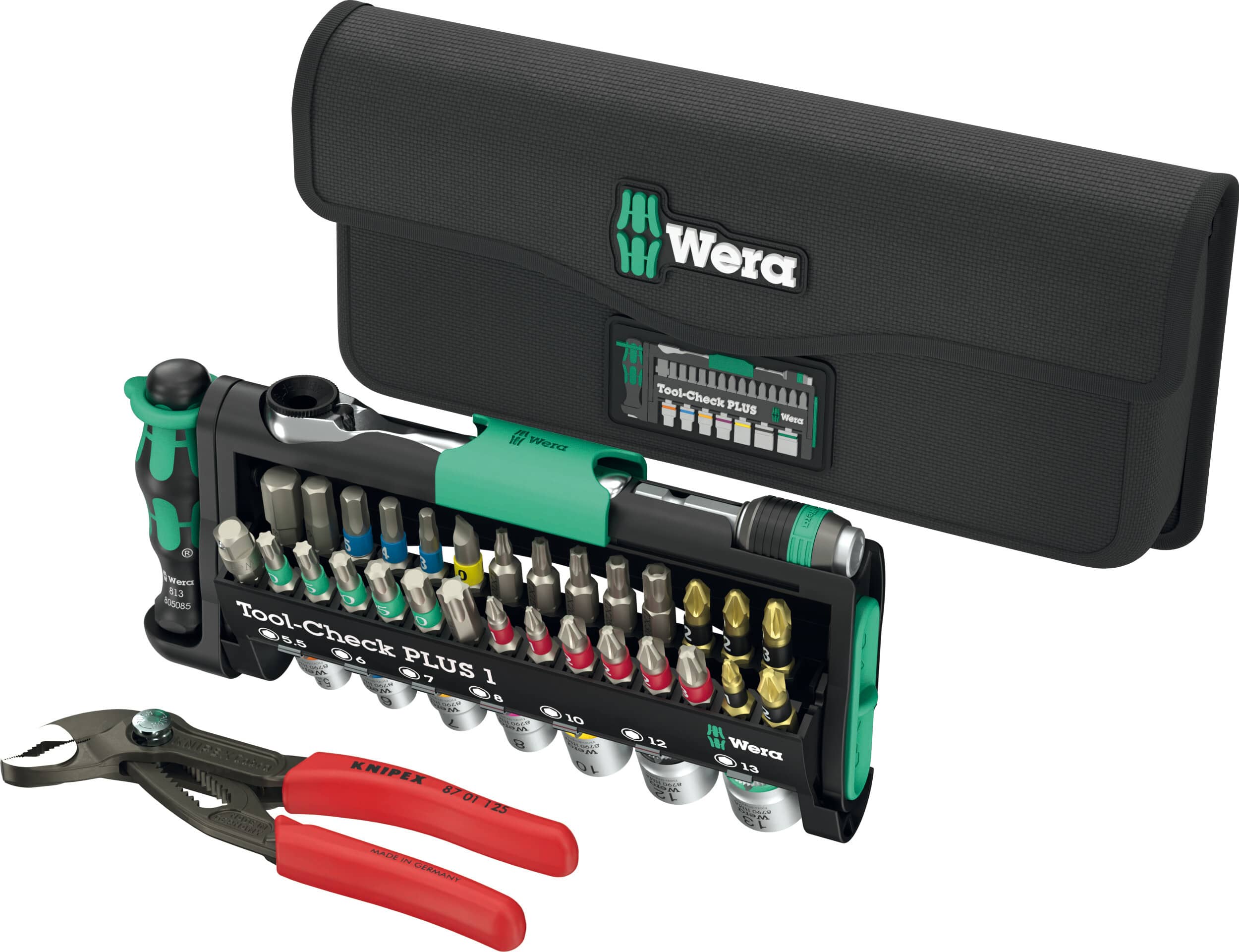 Wera Tools Wera-05049070001 Tool-Check Combi 1, 40-Pieces