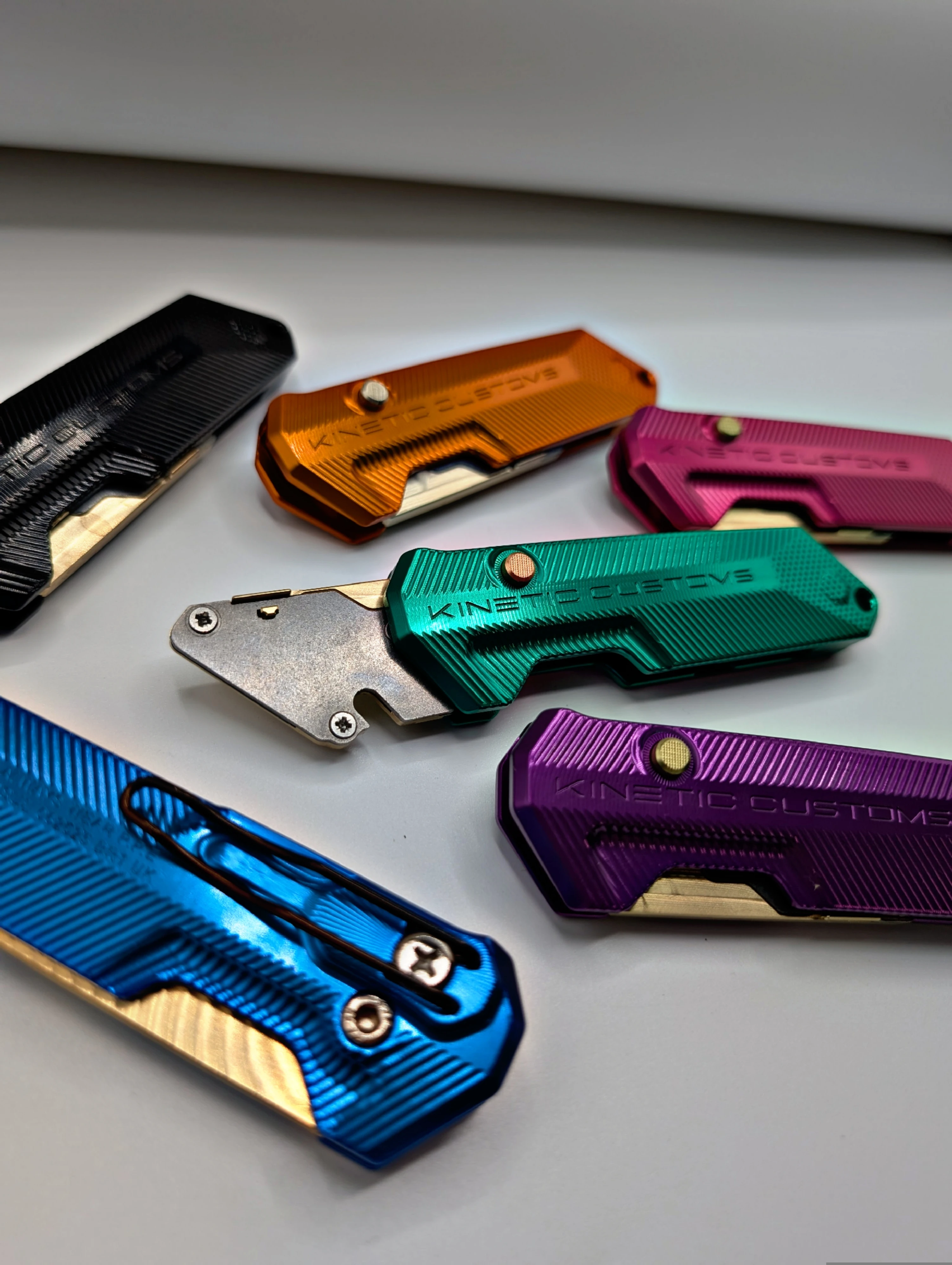 Kinetic Customs KIN-BX1XX The Reaper BR1 Utility Knife