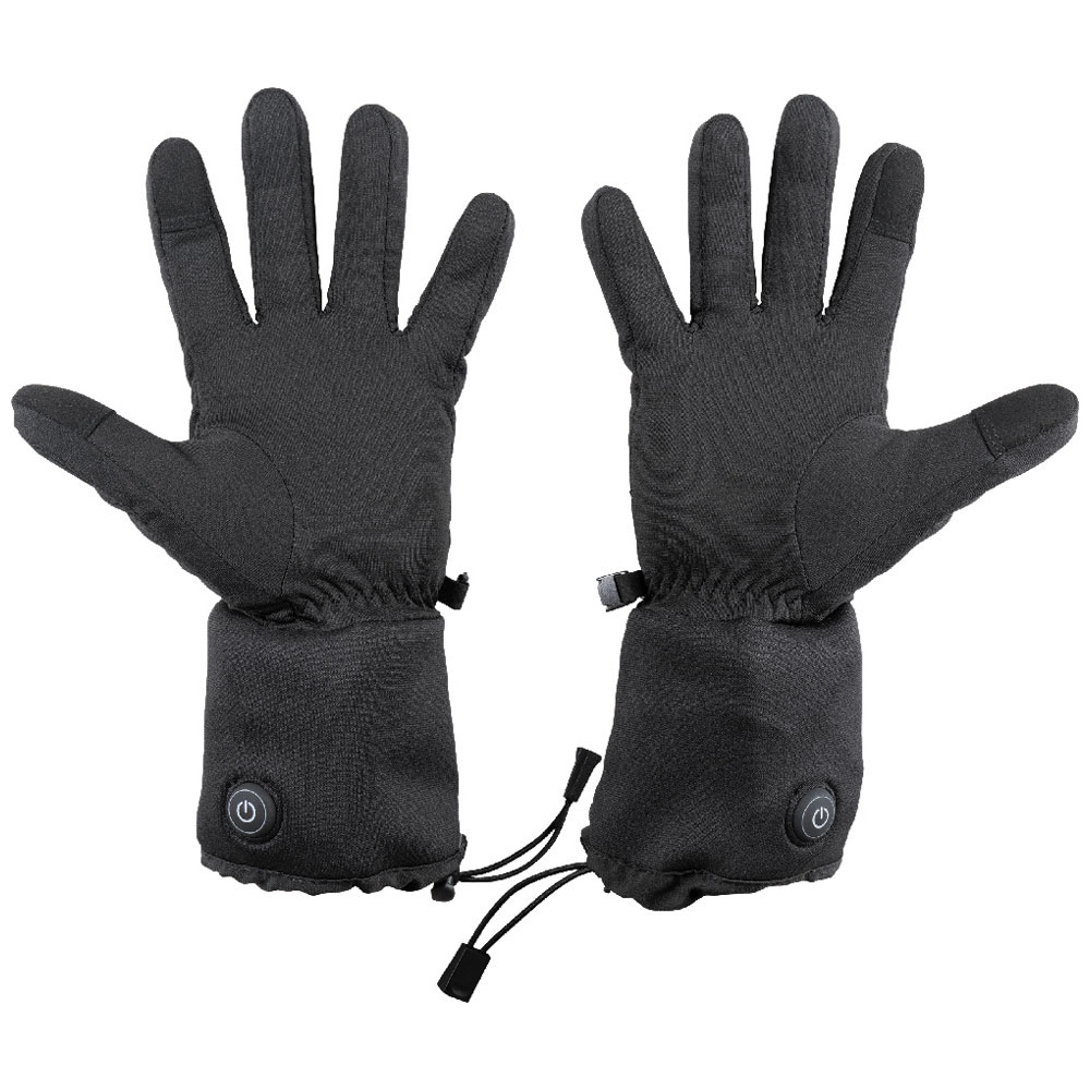 Klein Tools KLE-60795 Rechargeable Heated Work Glove Liners with Knit Dipped Gloves - Large