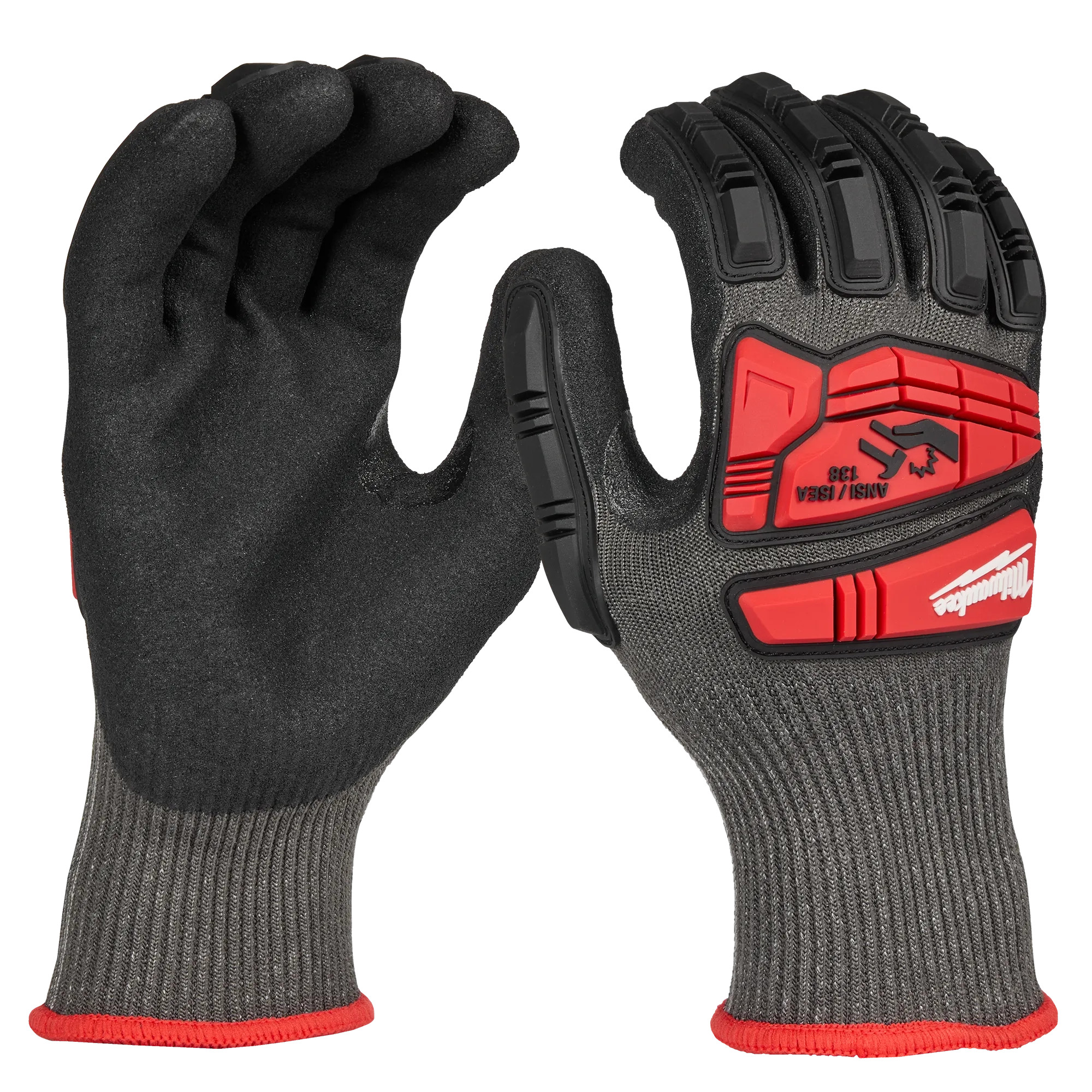 Milwaukee MIL-48-73-8154 Imp Cut 5 Nitrile Dip Gloves - XXL