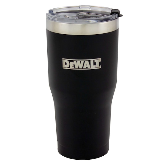 DEWALT DEW-DXC30OZXXX 30oz Powder Coated Stainless Steel Tumbler