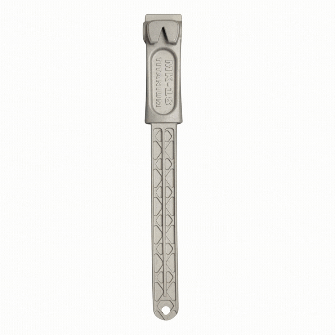 Martinez MTZ-4192XX MK18 10.5in Titanium Trade Handle