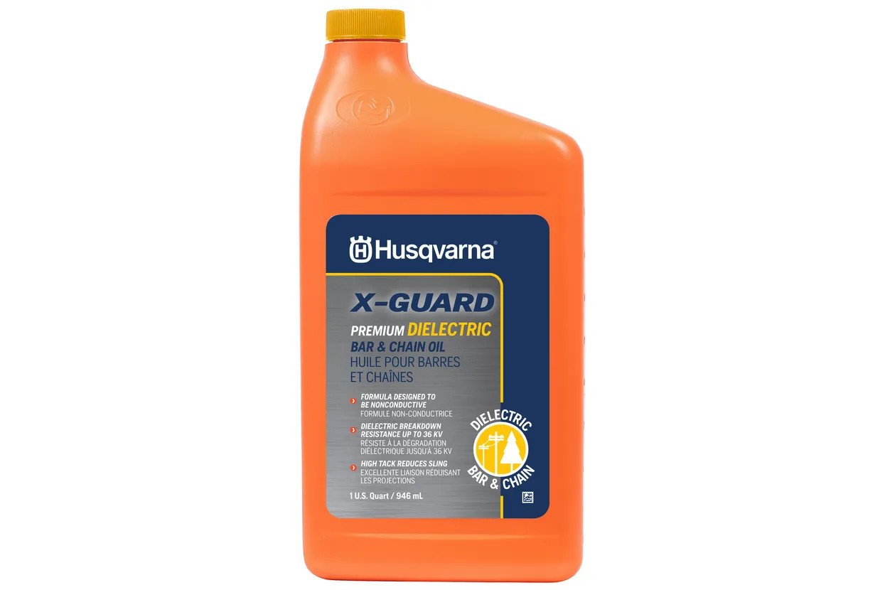 Husqvarna HUSQ-599727201 X-Guard Premium Dielectric Bar and Chain Oil Quart