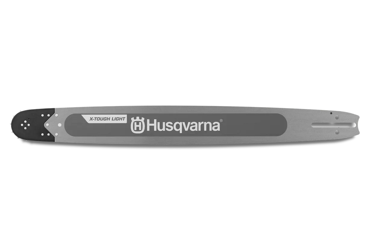 Husqvarna X-Tough Light 24in Chainsaw Guide Bar - 3/8in Pitch, .058in Gauge, 84 Drive Links