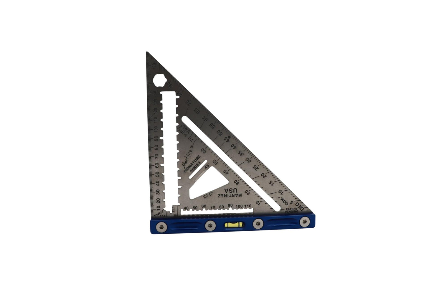 Martinez MTZ-4296_BL Titanium Rapid Square, Metric, Blue