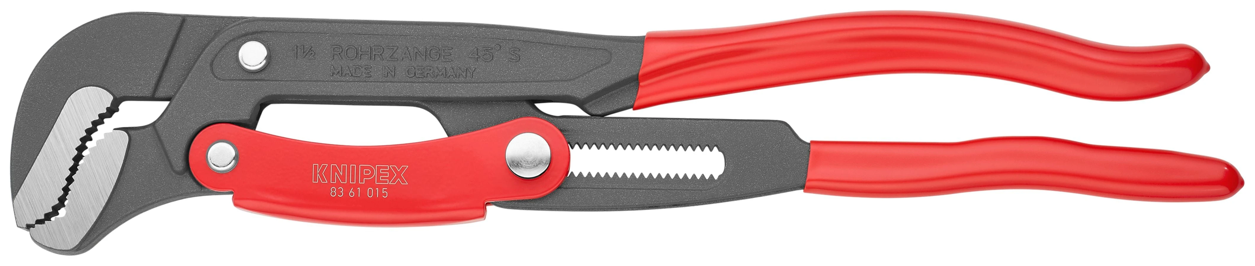 Knipex KNIP-8361015 16 1/2in Rapid Adjust Swedish Pipe Wrench-S-Type