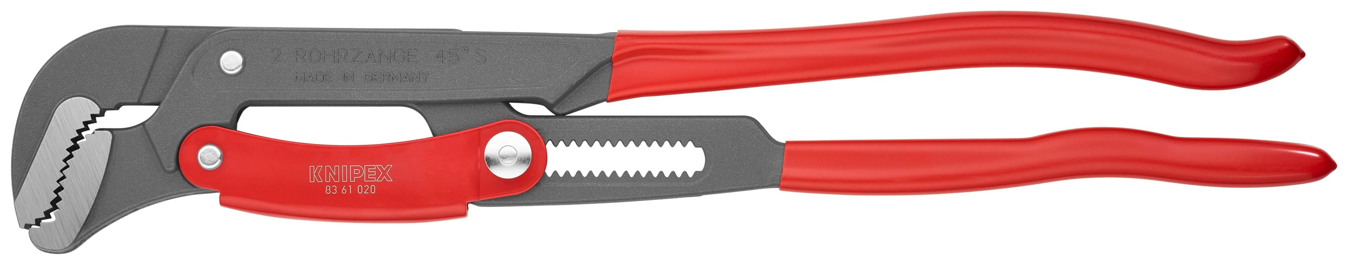 Knipex KNIP-8361020 22 1/2in Rapid Adjust Swedish Pipe Wrench-S-Type