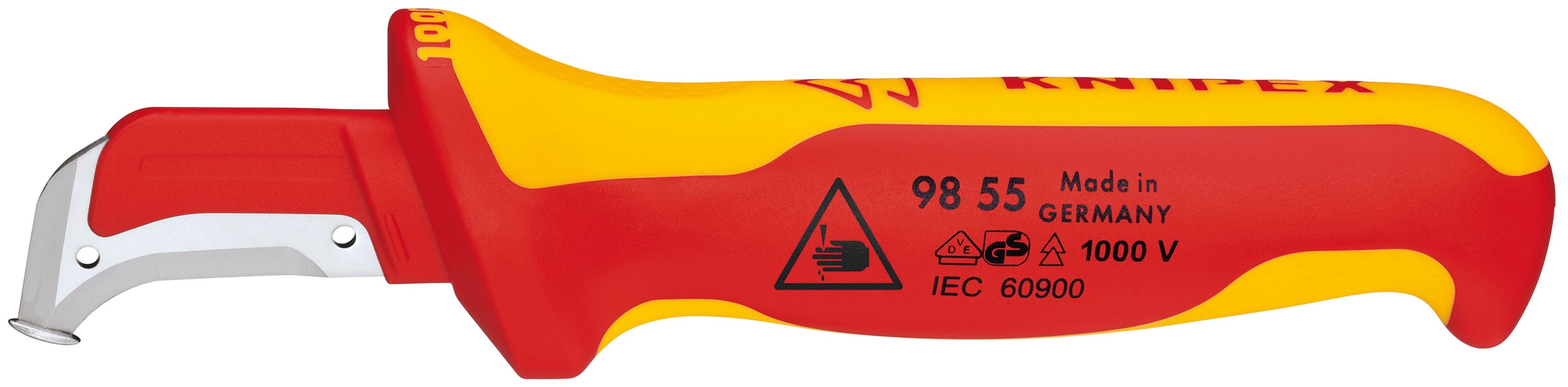 Knipex KNIP-9855SB 7in Dismantling Knife-1000V Insulated
