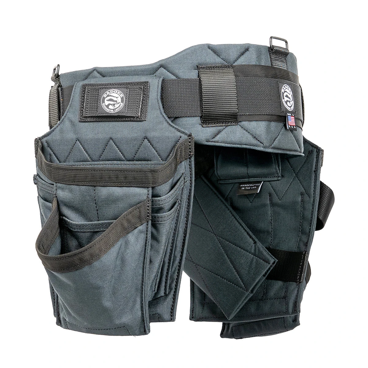 Badger Tool Belts OCC-462210-XX B12 Single Tool Belt Setup (Trimmer Set V2) - Gunmetal