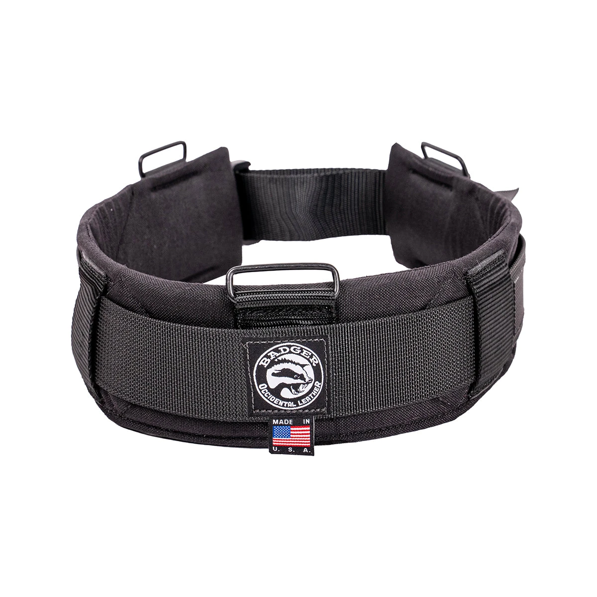 Badger Tool Belts OCC-411030-XX 3-1/2in Straight Tool Belt - Black