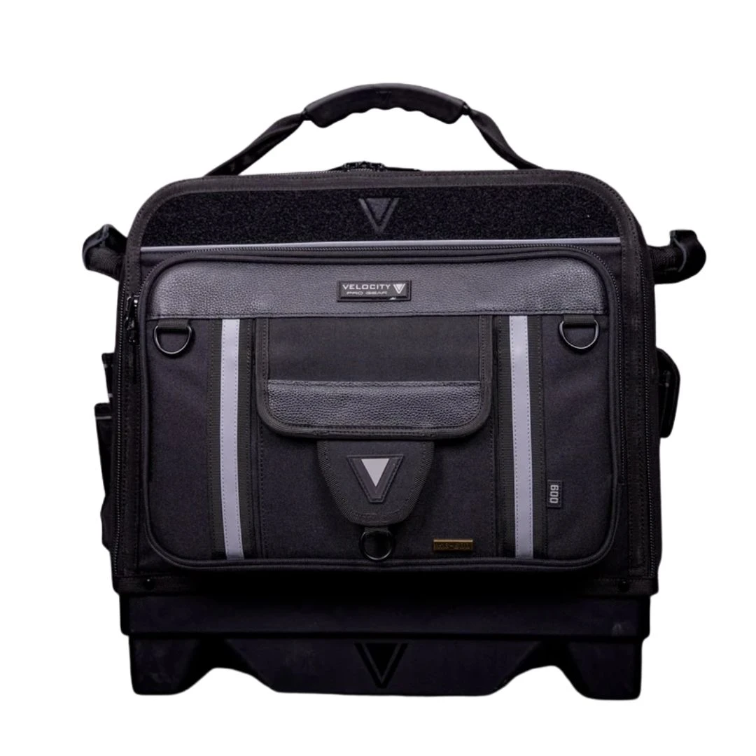 Velocity Pro Gear VEL-WB-600-B-C Rogue 600 Wheeler Trackable Tool Bag - Shadow Black
