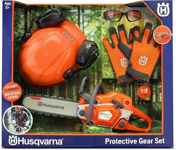 Husqvarna HUSQ-531099501CA 550XP Toy Chainsaw and PPE Kit