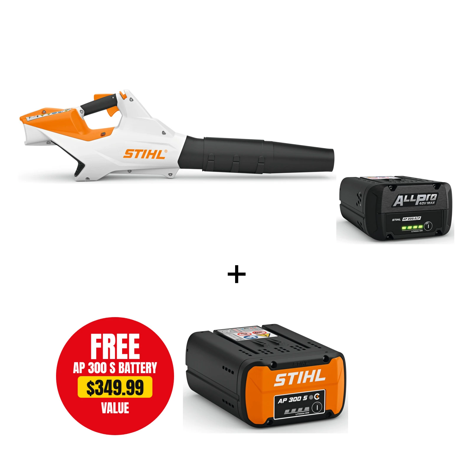 STIHL STIHL-BGA86-AP200P BGA 86 Battery Handheld Blower Kit with AP 200 P 6Ah Battery
