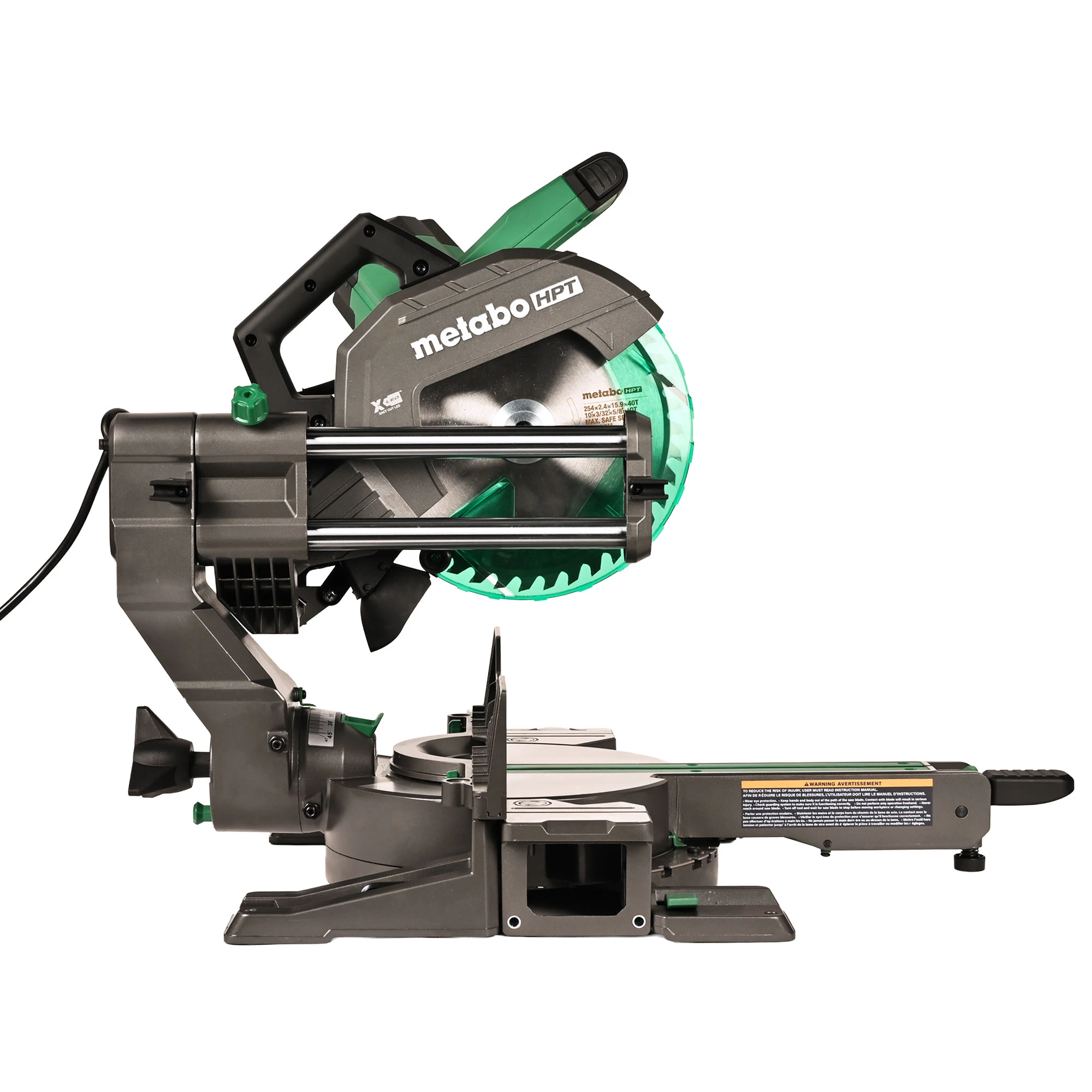 Metabo HPT HPT-C10FSB2M 10in Sliding Dual Bevel Miter Saw