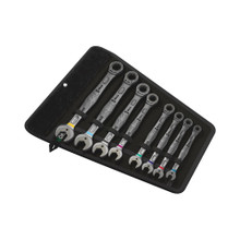 Wera Joker SB Ratcheting Combination Wrench – 13mm, Open-End With Fastener Hold Function, 80-Tooth Ring Ratchet, 18° Return Angle, High Torque For Pipe Unions