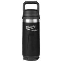 Milwaukee MIL-48-22-8382B PACKOUT 18oz Insulated Bottle with Chug Lid