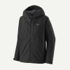 Black Men's Granite Crest Rain Jacket