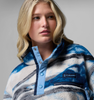 Columbia - Women's Helvetia II Cropped Printed  Half Snap Fleece