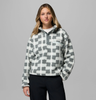 Columbia - Women's Helvetia II Printed Cropped Half Snap Fleece