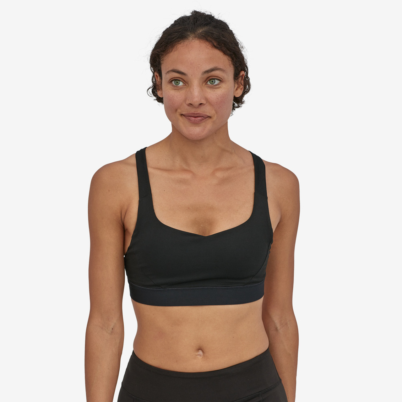 PATAGONIA-W'S SWITCHBACK SPORTS BRA INTERTWINED HANDS: EVENING