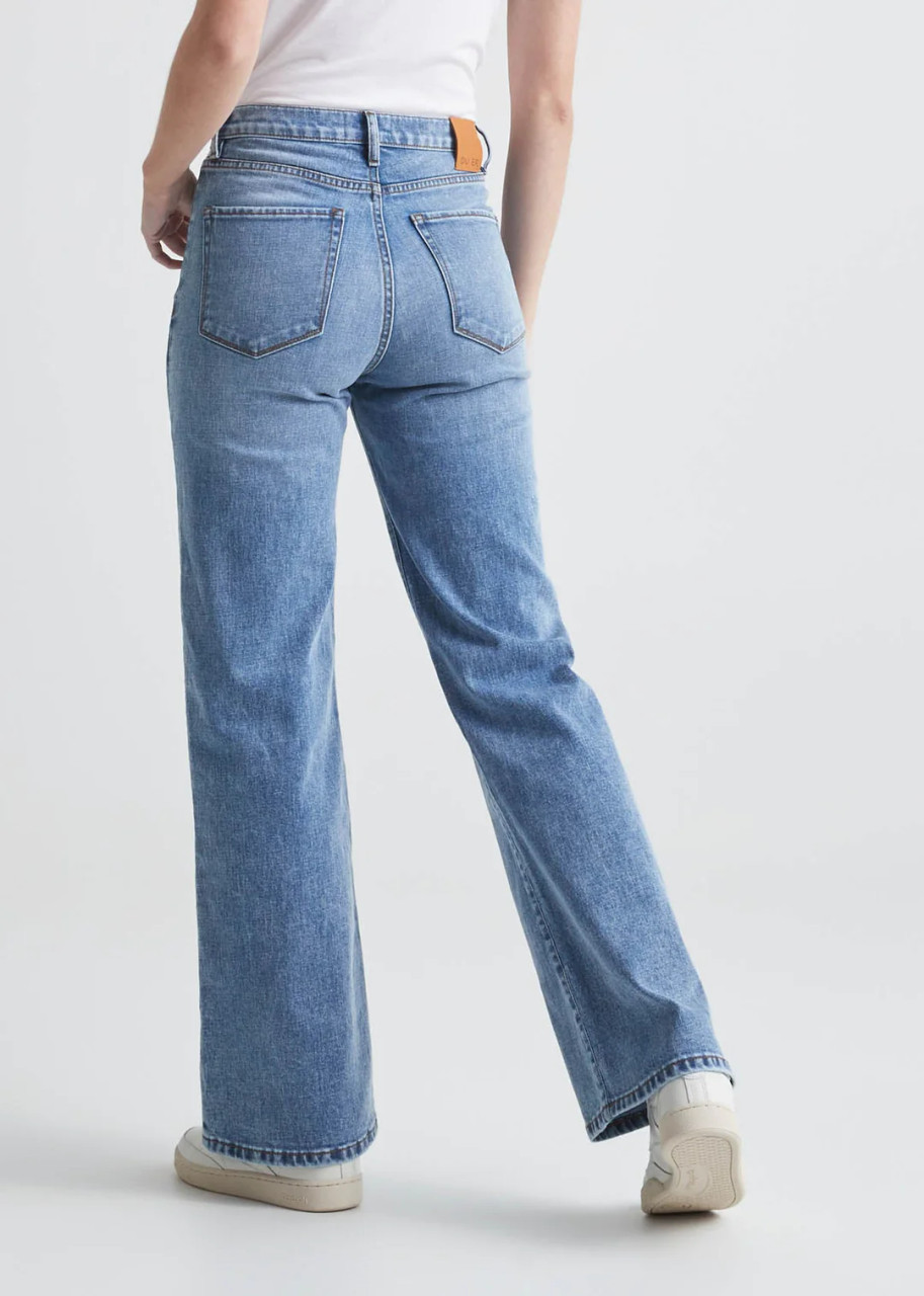 【STUMBLY】High Waist Wide Denim Wide Legged High Rise Denim - Comfort & Style Revolution